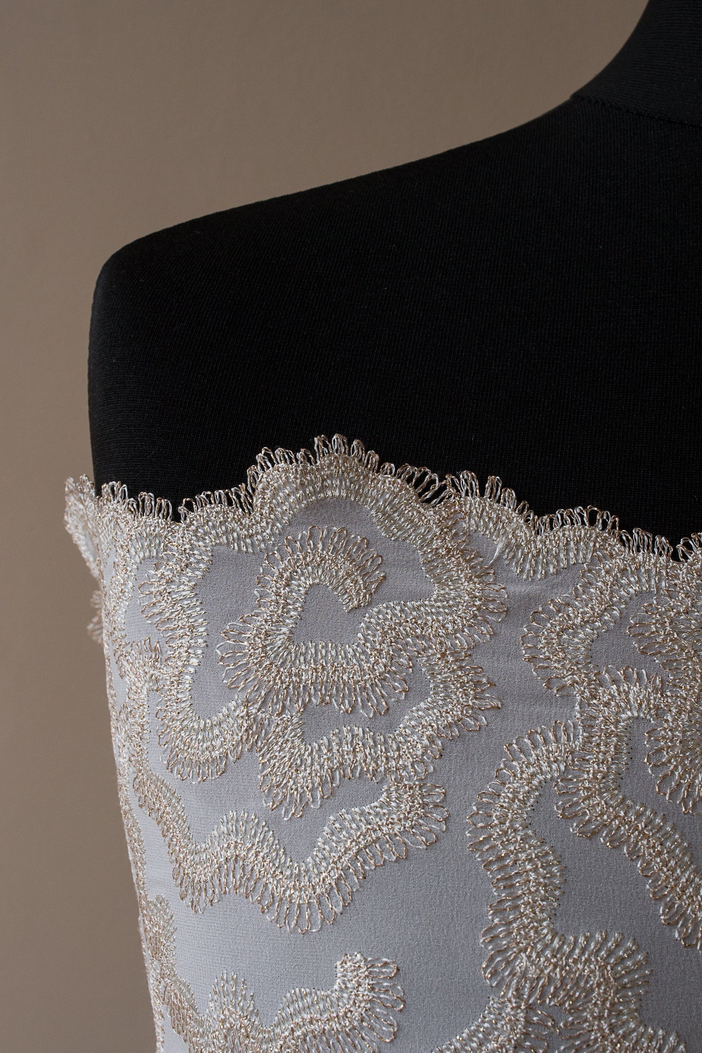 SILK WITH LACE