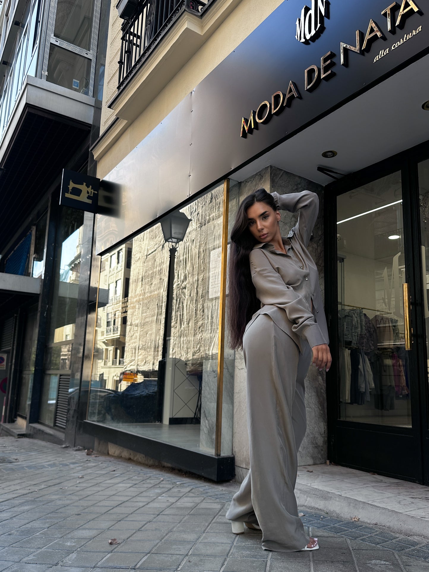 SILK TROUSERS