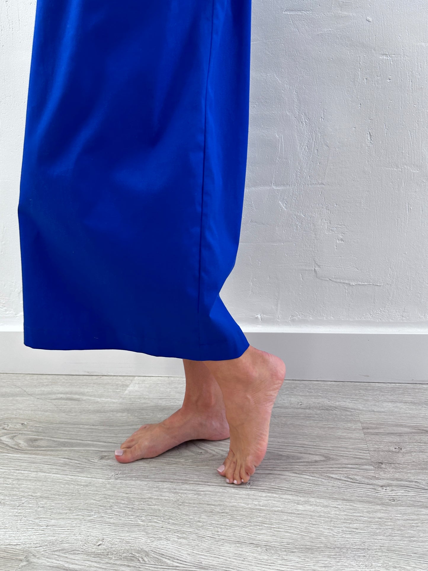 WIDE COTTON TROUSERS