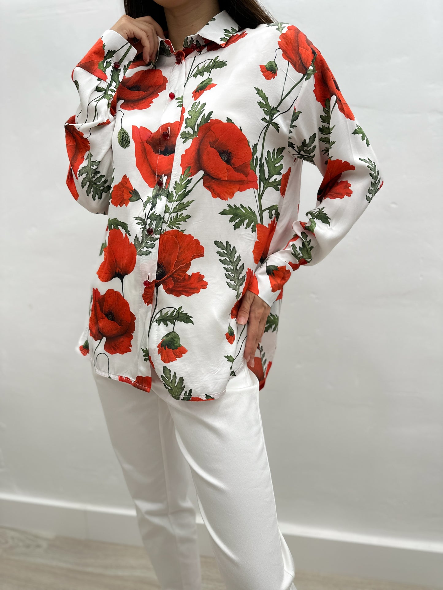 SILK BLOUSE