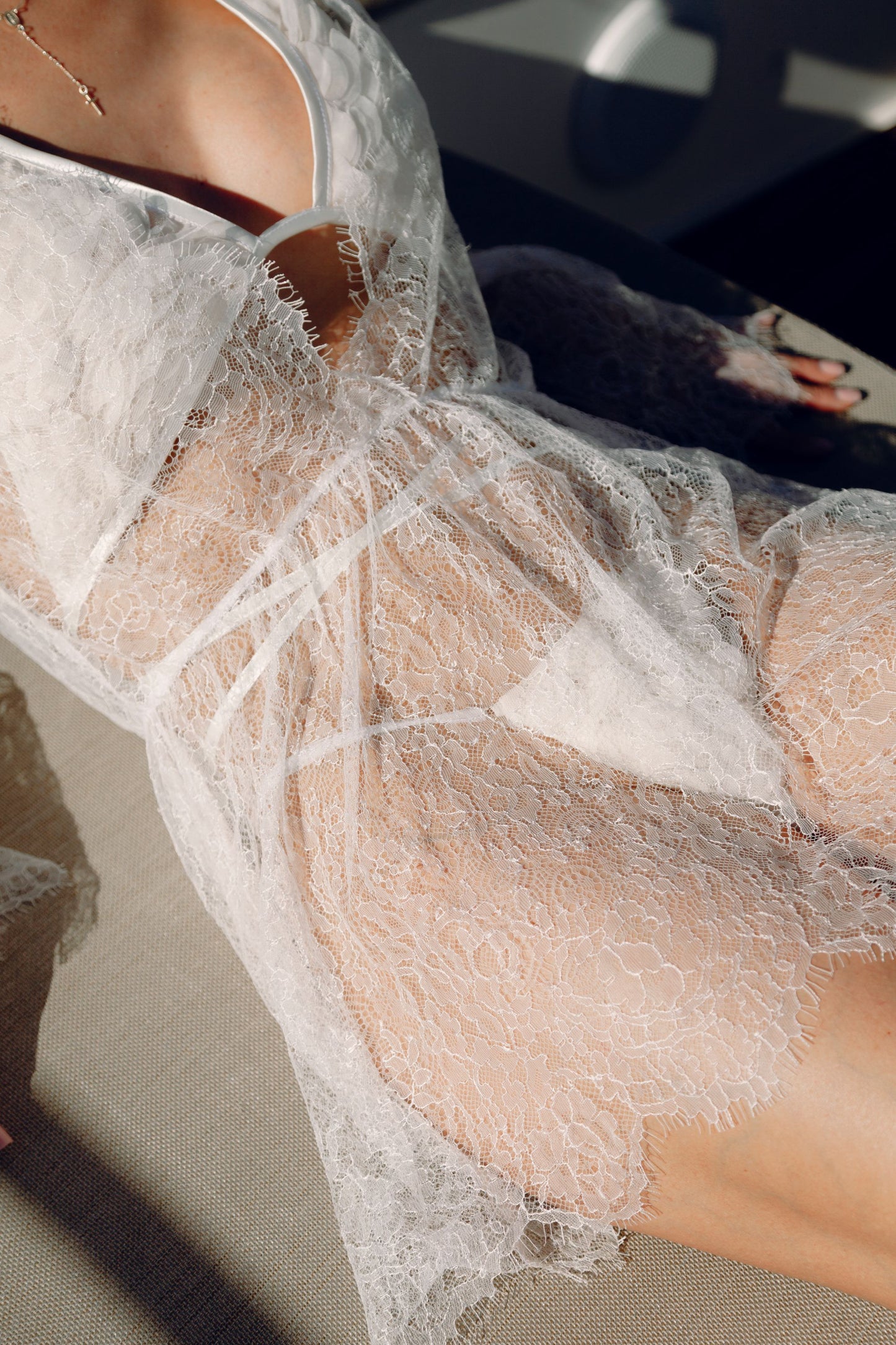 VESTIDO BLANCO DE PLAYA