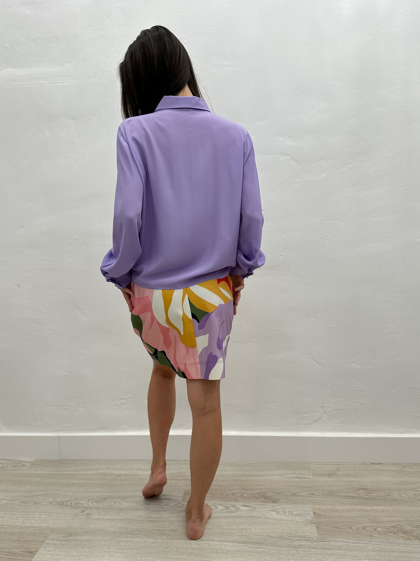 SILK SKIRT