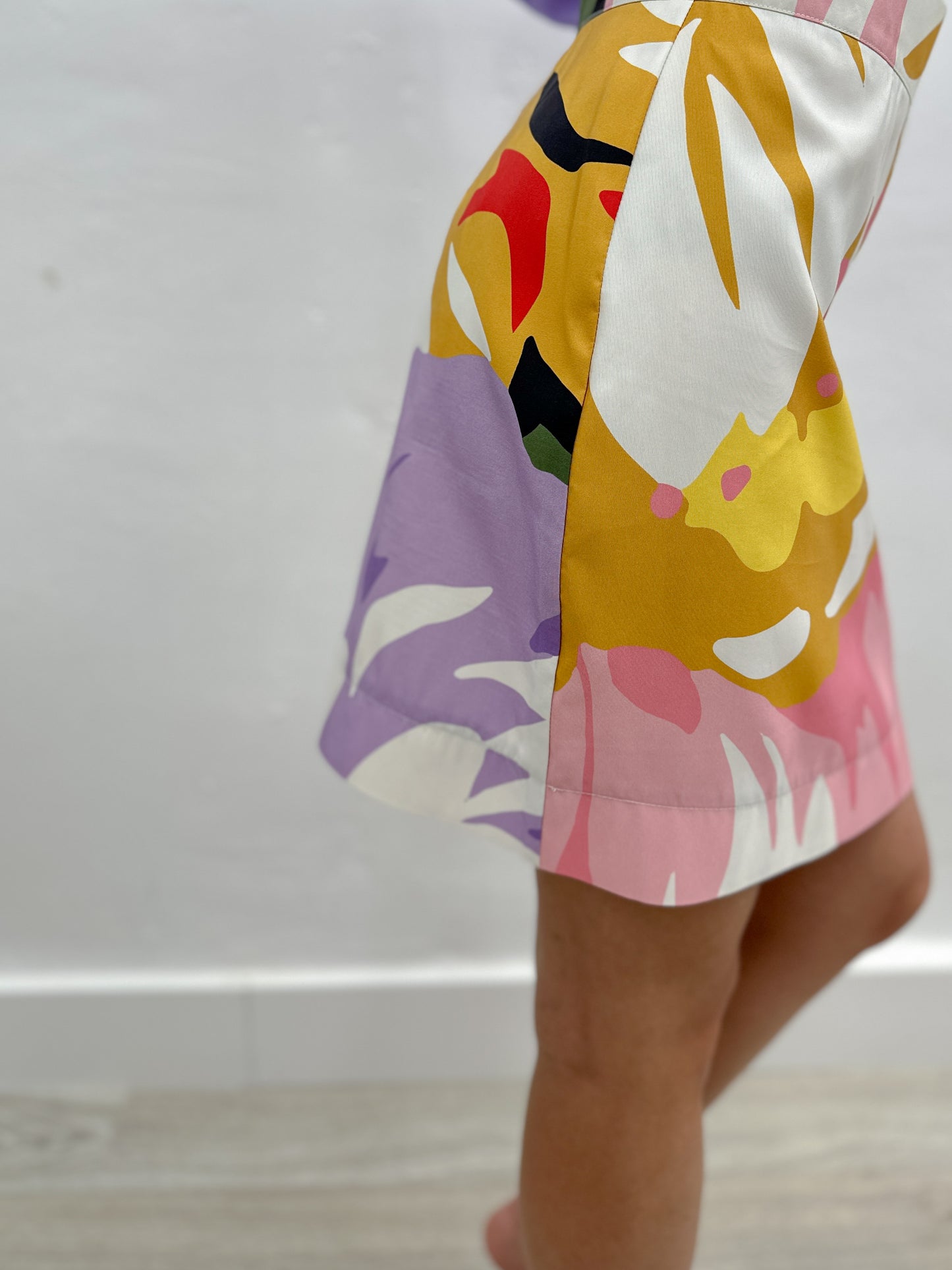 SILK SKIRT