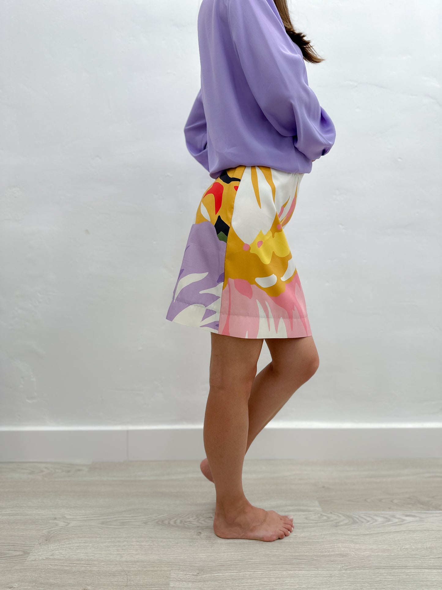 SILK SKIRT