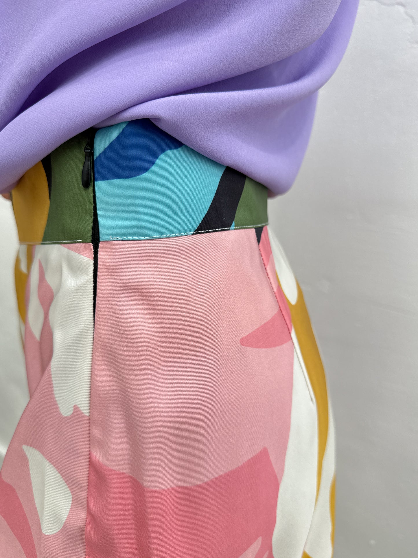 SILK SKIRT