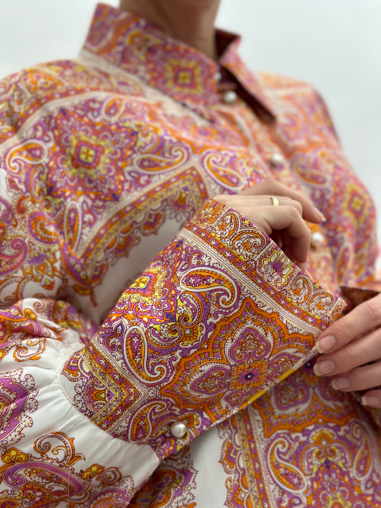 SILK BLOUSE