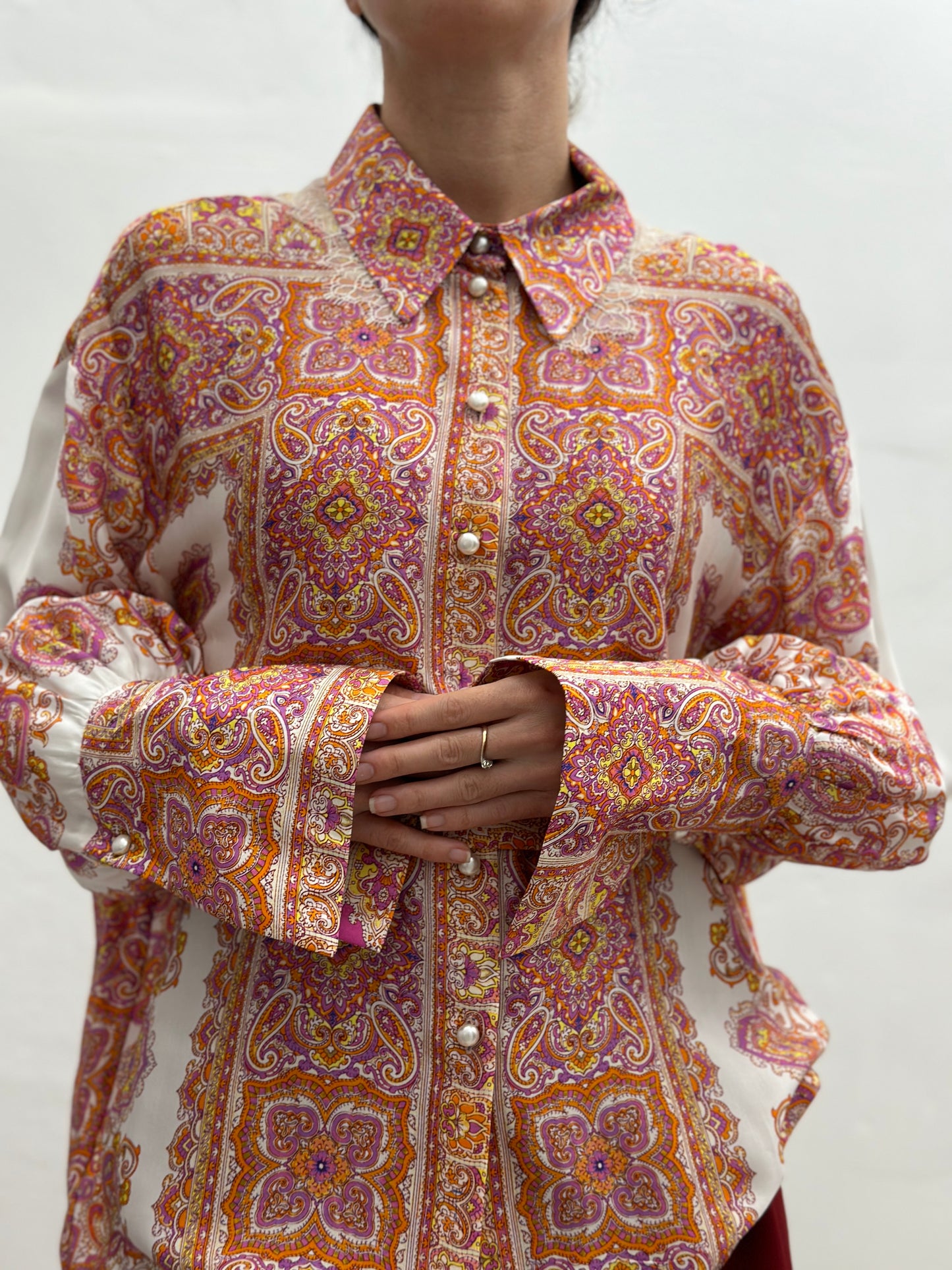 SILK BLOUSE