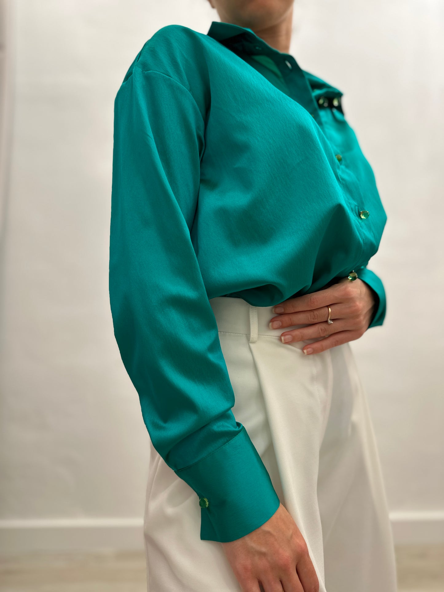 SILK BLOUSE
