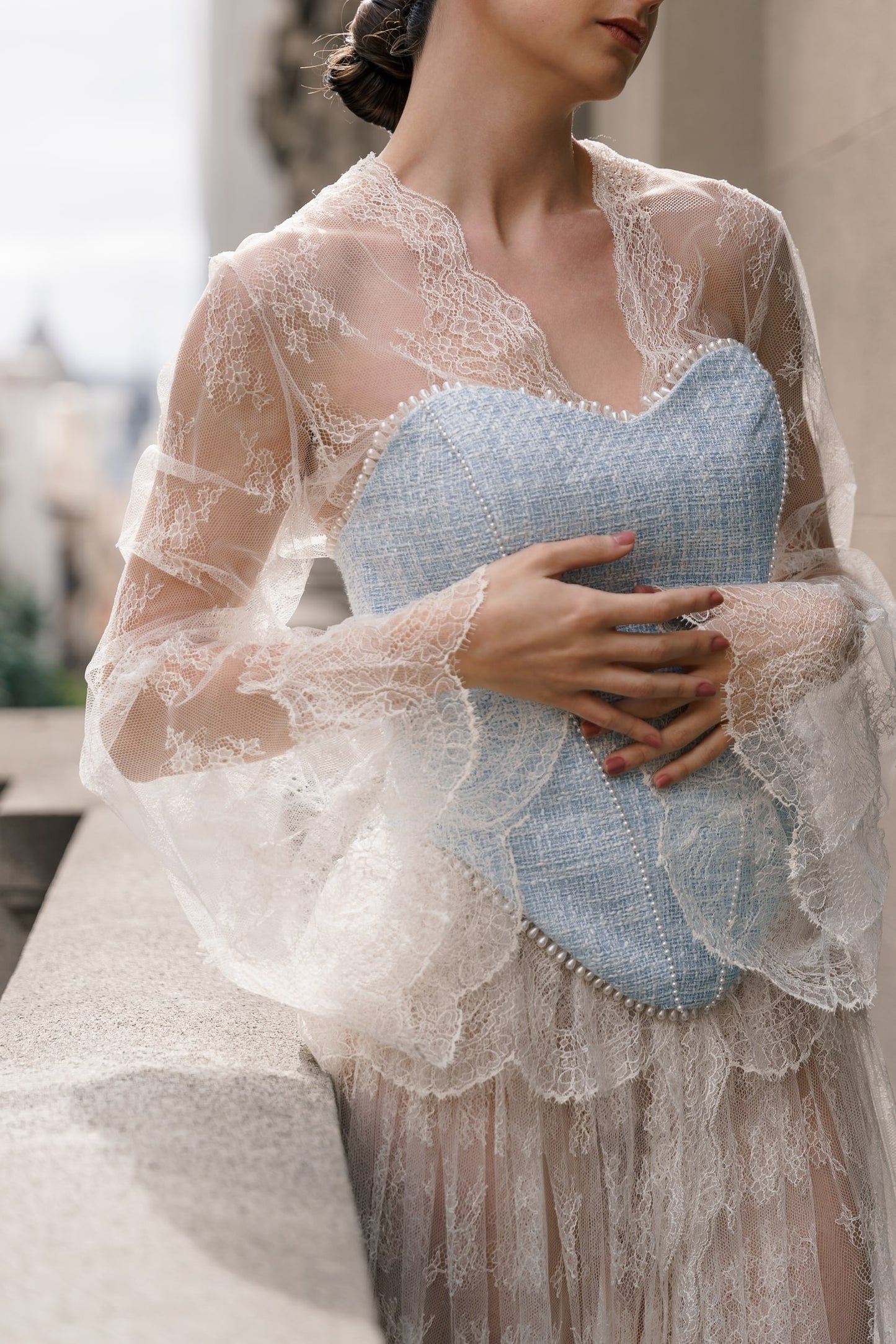 BLUSA DE ENCAJE VINTAGE