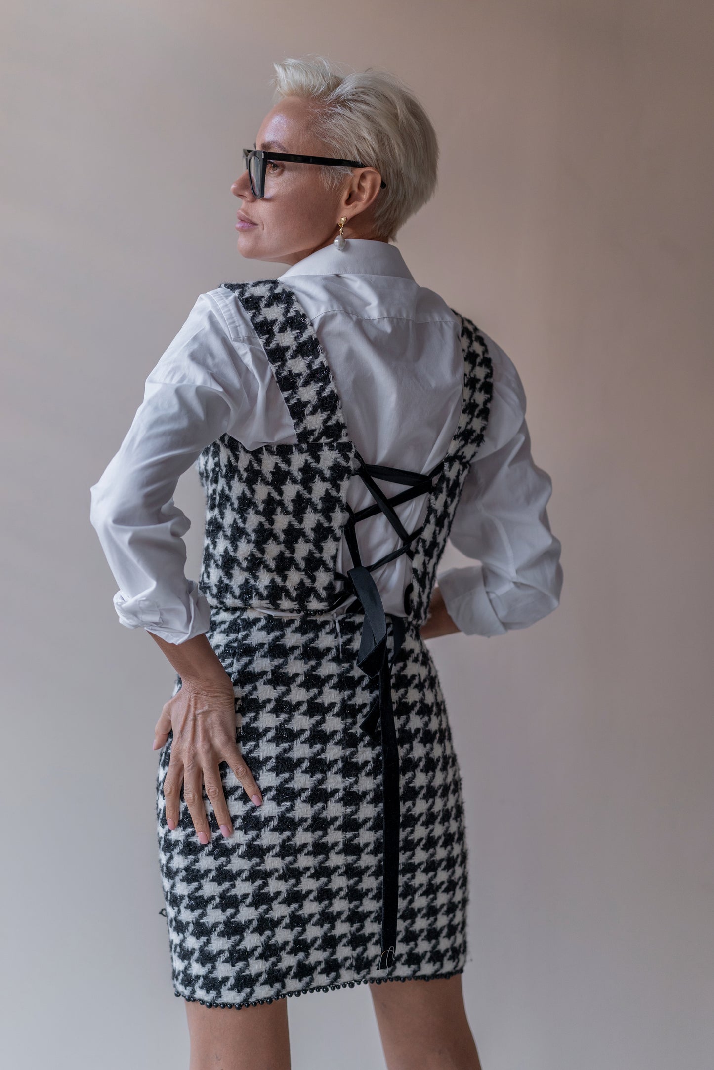 CORSET TWEED