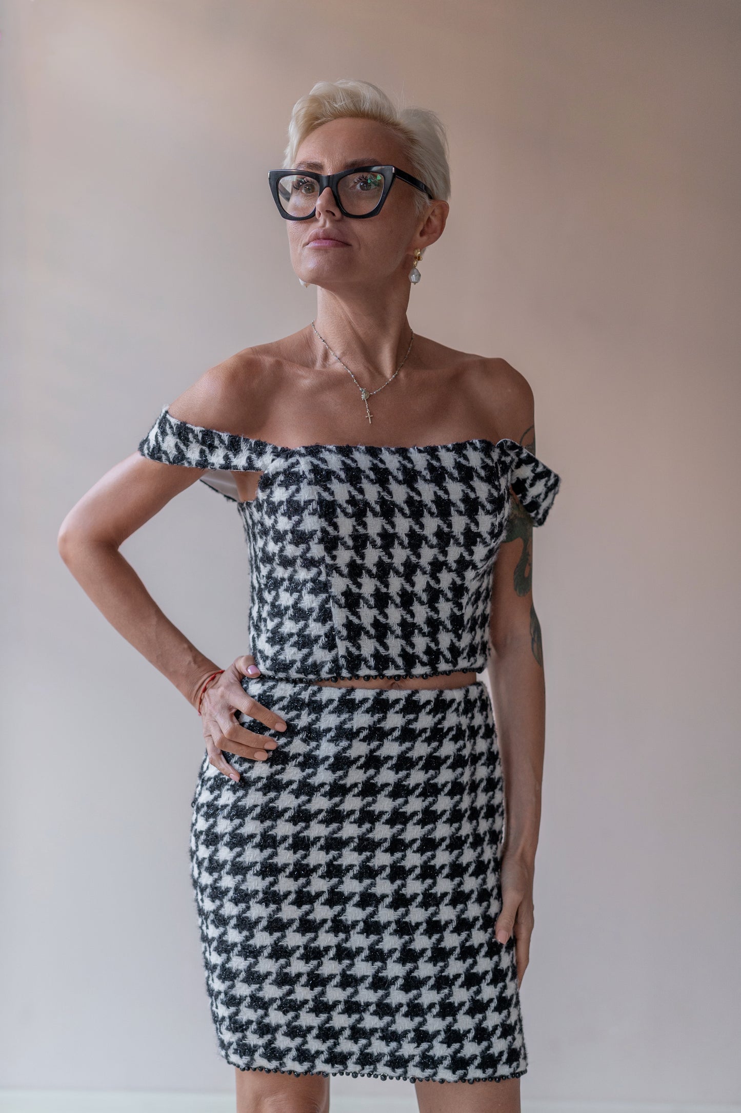 CORSET TWEED