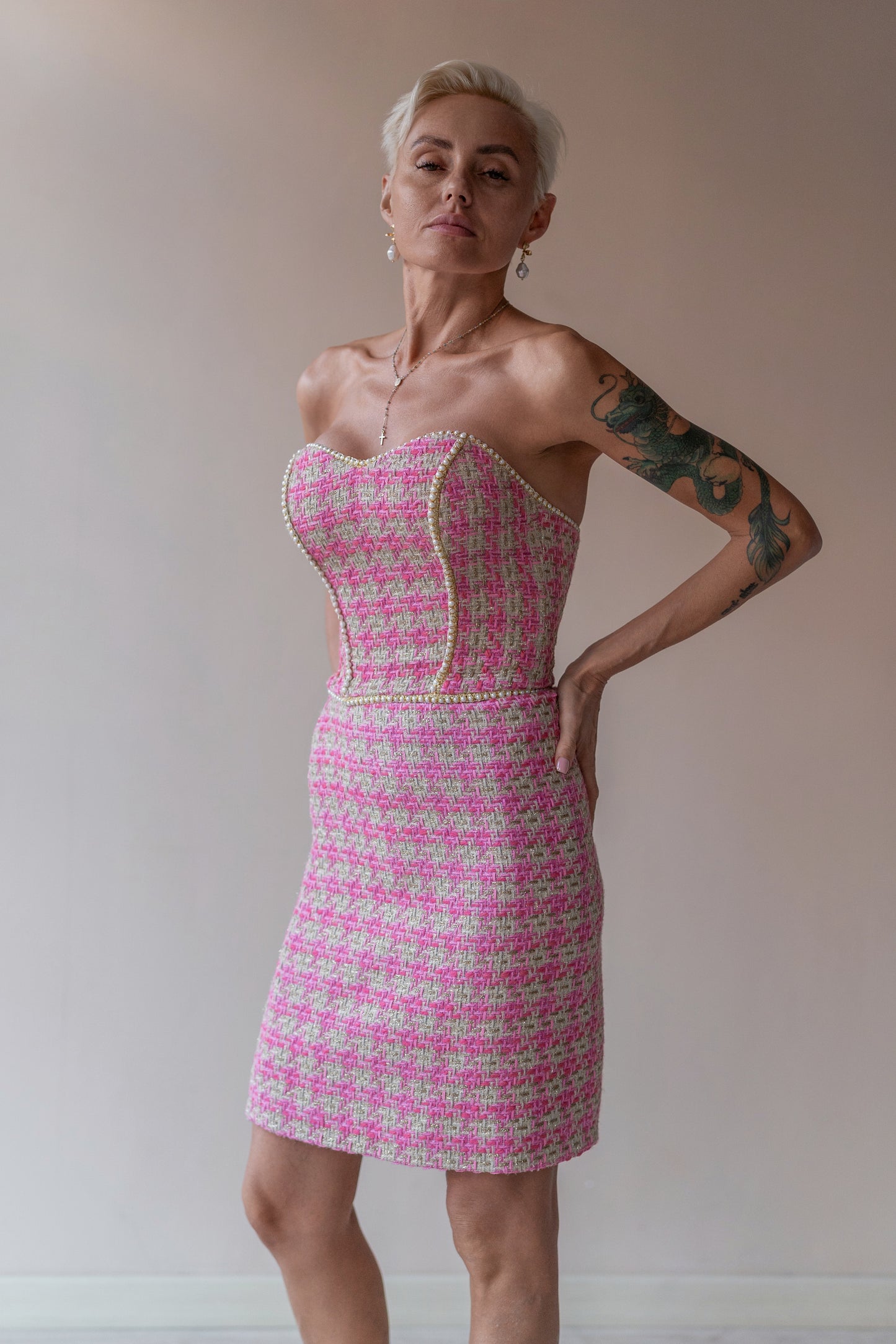 CORSET TWEED