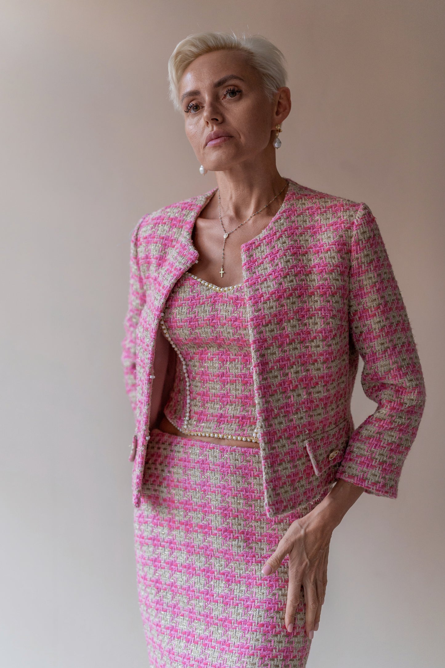 CHAQUETA TWEED