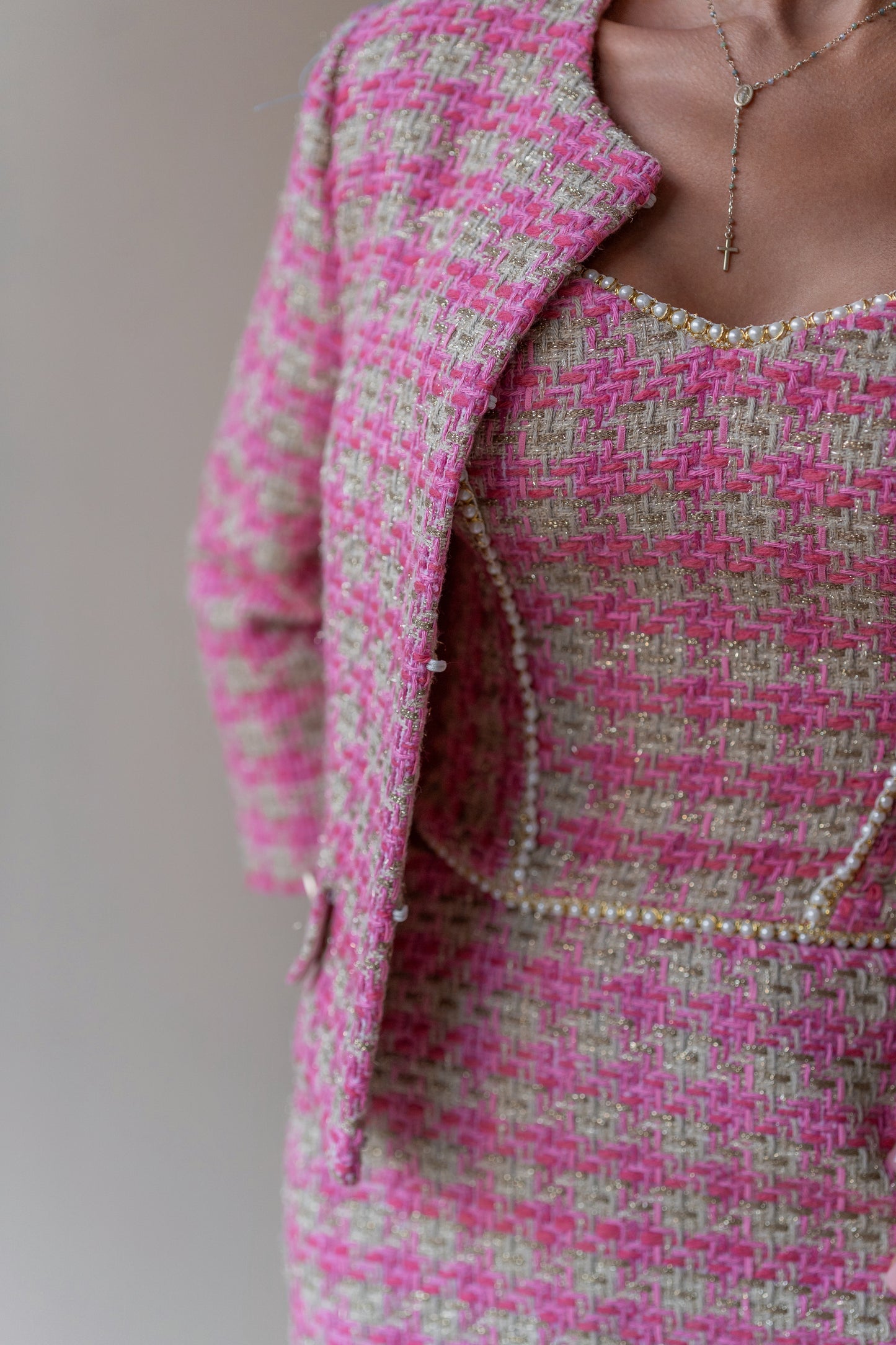 CHAQUETA TWEED