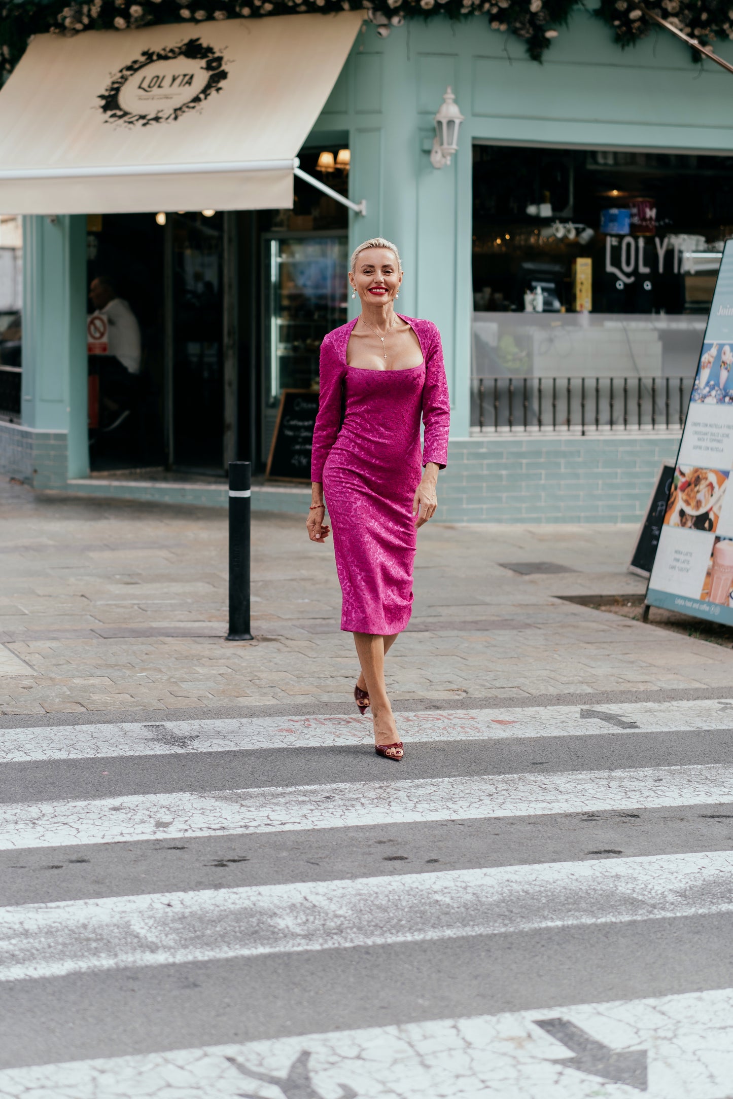 VESTIDO JACQUARD