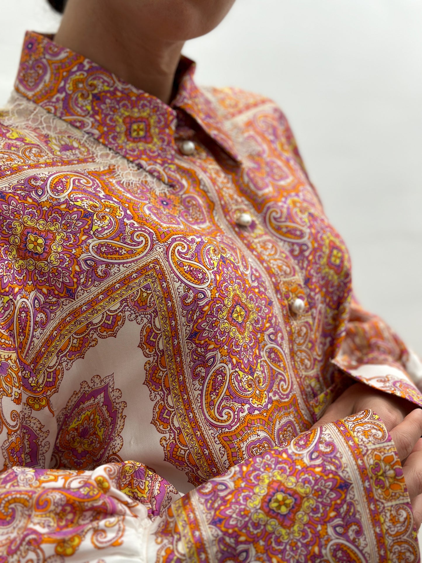 SILK BLOUSE