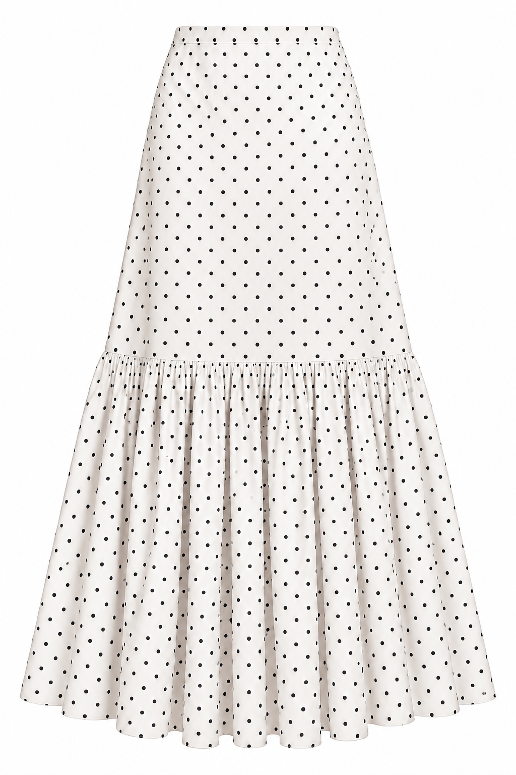 POLKA DOT MIDI SKIRT